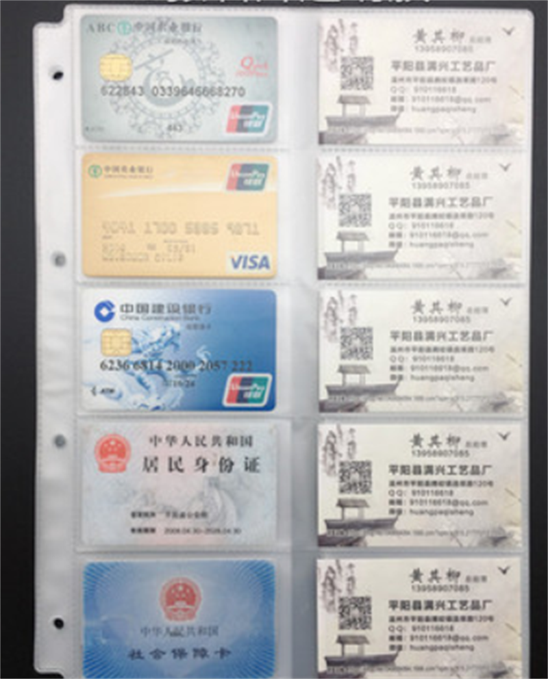 Business Multi-function Folder Zipper Clip Pen