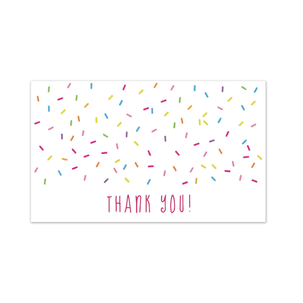 Thank You Card Coated Paper Card Thank You Gift Card Wrapping Card