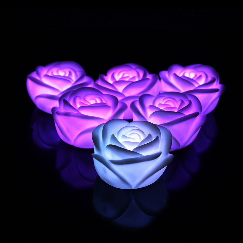 Birthday Party Supplies Creative Christmas Decoration Rose Lights